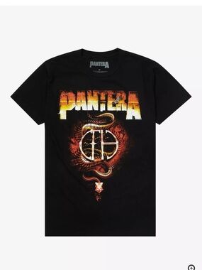 Pantera Snake Skeleton T-Shirt